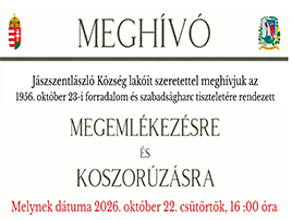 Október 23-i megemlékezés