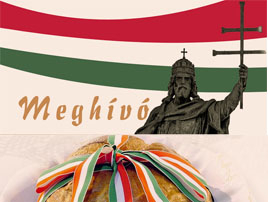 Meghívó államalapítási ünnepségünkre