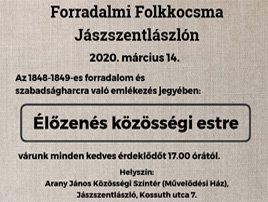 Forradalmi Folkkocsma Jászszentlászlón