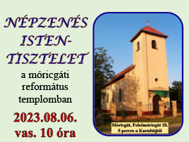 Népzenés istentisztelet