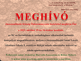 Október 23-i megemlékezés