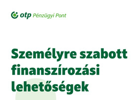 Személyre szabott finanszírozási lehetőségek