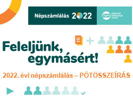 2022. évi népszámlálás – PÓTÖSSZEÍRÁS