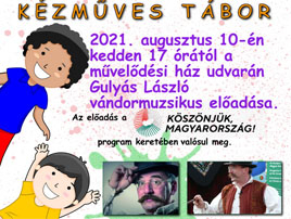 Gulyás László vándormuzsikus előadása