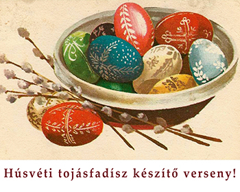 Húsvéti tojásfadísz készítő verseny!